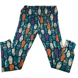 LuLaRoe Nightmare Before Christmas Halloween‎ Leggings OS